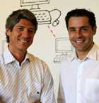 Jordi Purrà y Pep Sitges, responsables de la gestión y relaciones con inversores en Mola.com